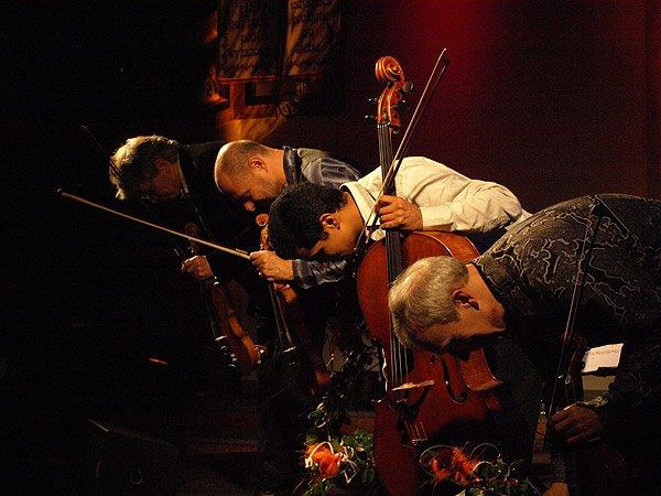 Kronos Quartet na koncercie w Zakopanem