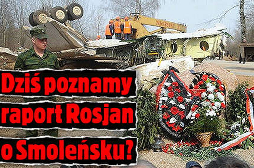 W środę poznamy raport Rosjan o Smoleńsku?