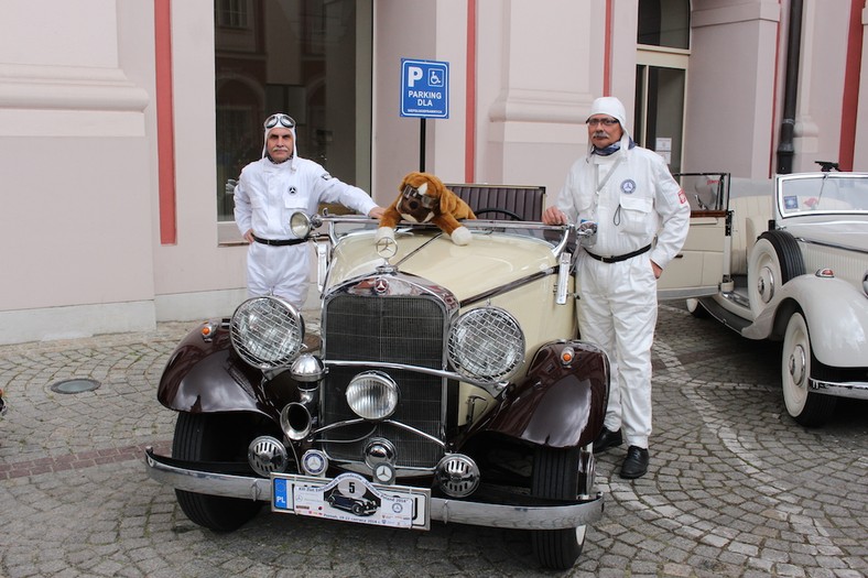 Zlot Zabytkowych Mercedesów w Poznaniu 2014