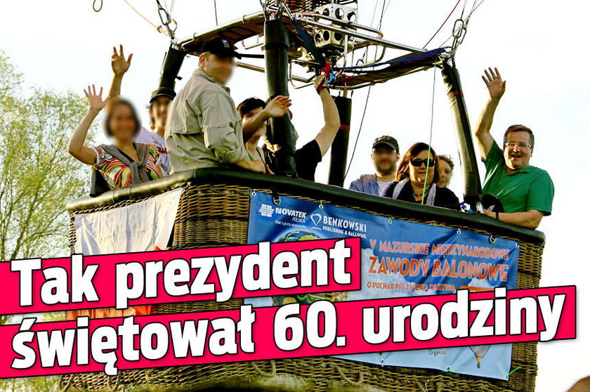 Tak prezydent świętował 60 urodziny