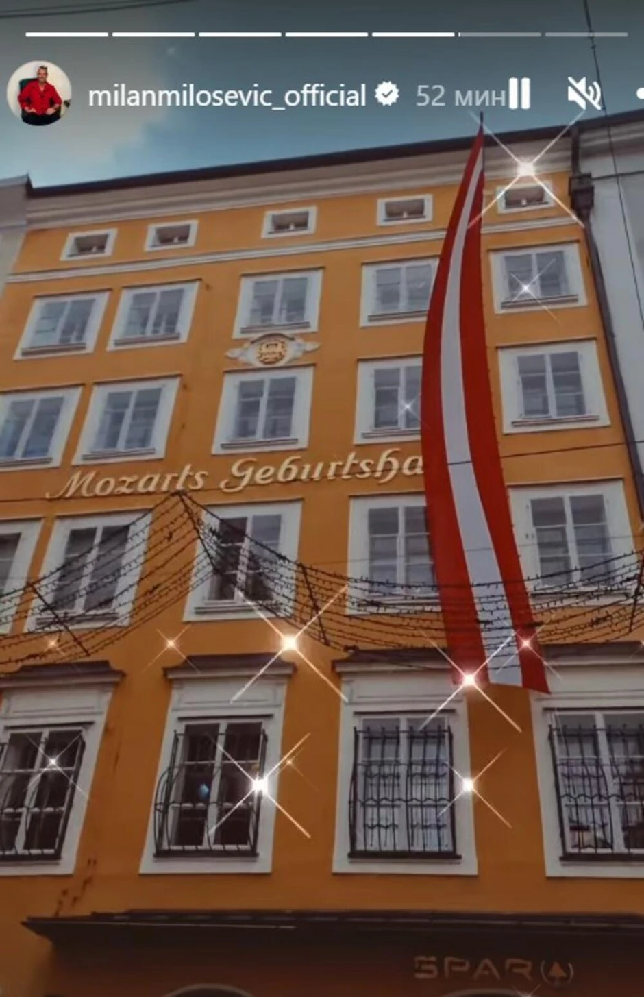 Objava na Instagramu