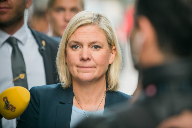 Socjaldemokratyczna premier Andersson uznała porażkę w wyborach parlamentarnych