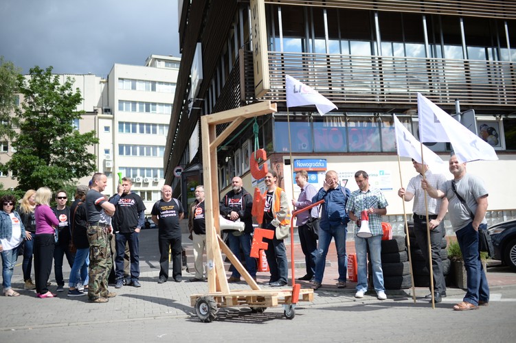Warszawa frankowicze manifestacja