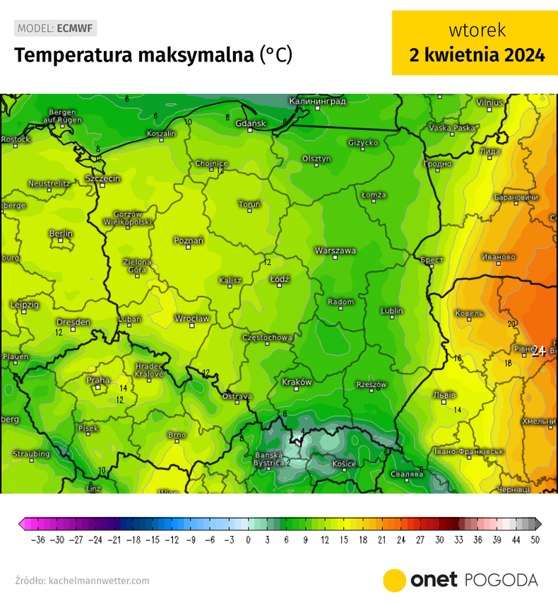 We wtorek zrobi się nawet o 10 st. C chłodniej