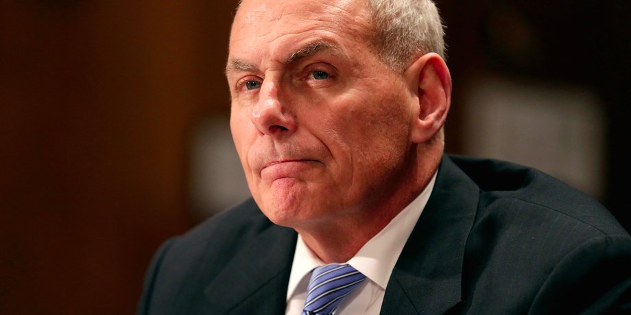 Retired General John Kelly testifies before a Senate Homeland Security and Governmental Affairs Committee confirmation hearing on Kelly’s nomination to be secretary of the Department of Homeland Security on Capitol Hill in Washington, U.S., January 10, 2017.