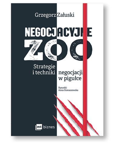 Grzegorz Załuski, „Negocjacyjne zoo. Strategie i techniki negocjacji w pigułce”, MT Biznes, Warszawa 2017