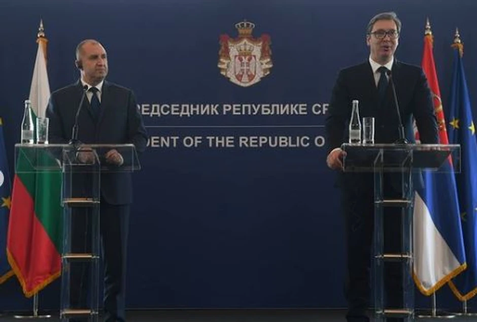 Aleksandar Vučić i Rumen Radev