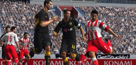Screen z gry "Pro Evolution Soccer 2009"