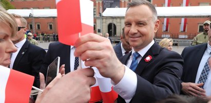 Dzień Flagi Rzeczypospolitej Polskiej. Prezydent Andrzej Duda świętował w Warszawie