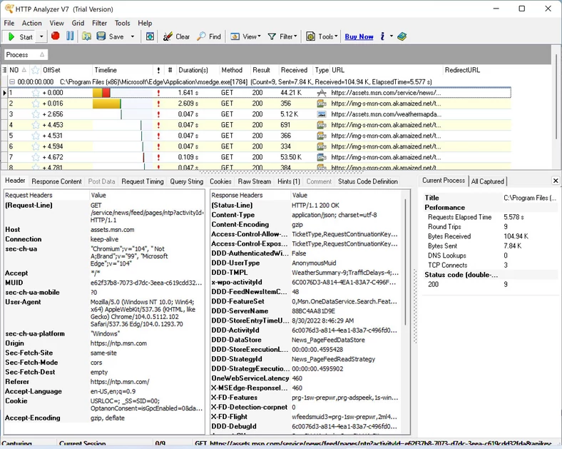 HTTP Analyzer