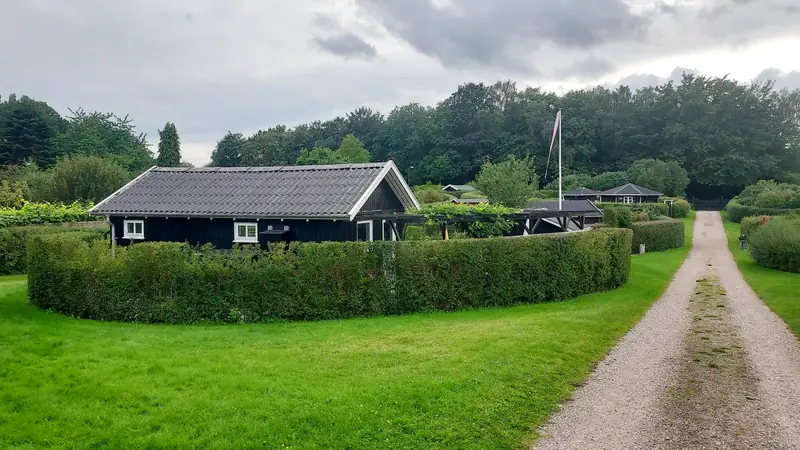 Okrągłe ogródki działkowe w Naerum