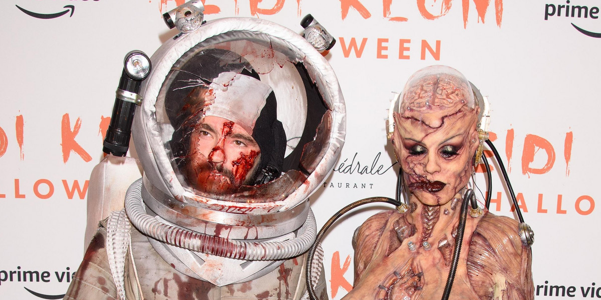 Heidi Klum i Tom Kaulitz przebrali się na Halloween