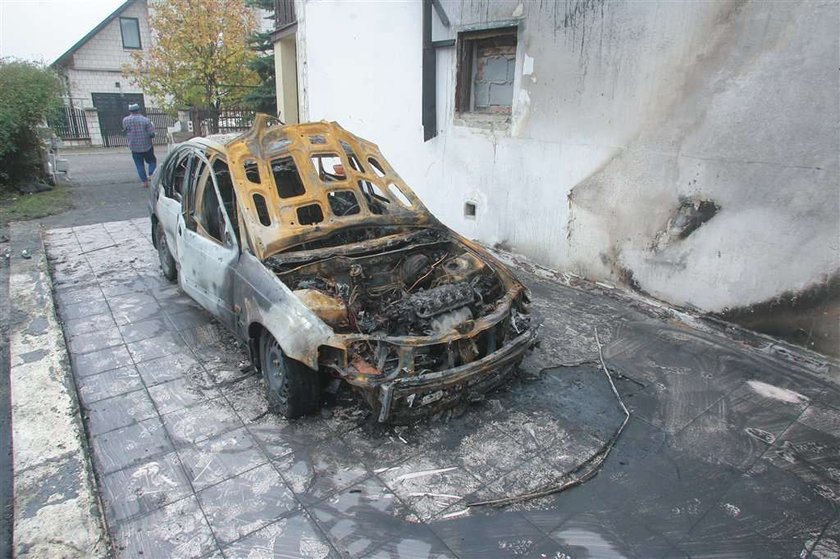 Auto na gaz wyleciało w powietrze. FOTO!