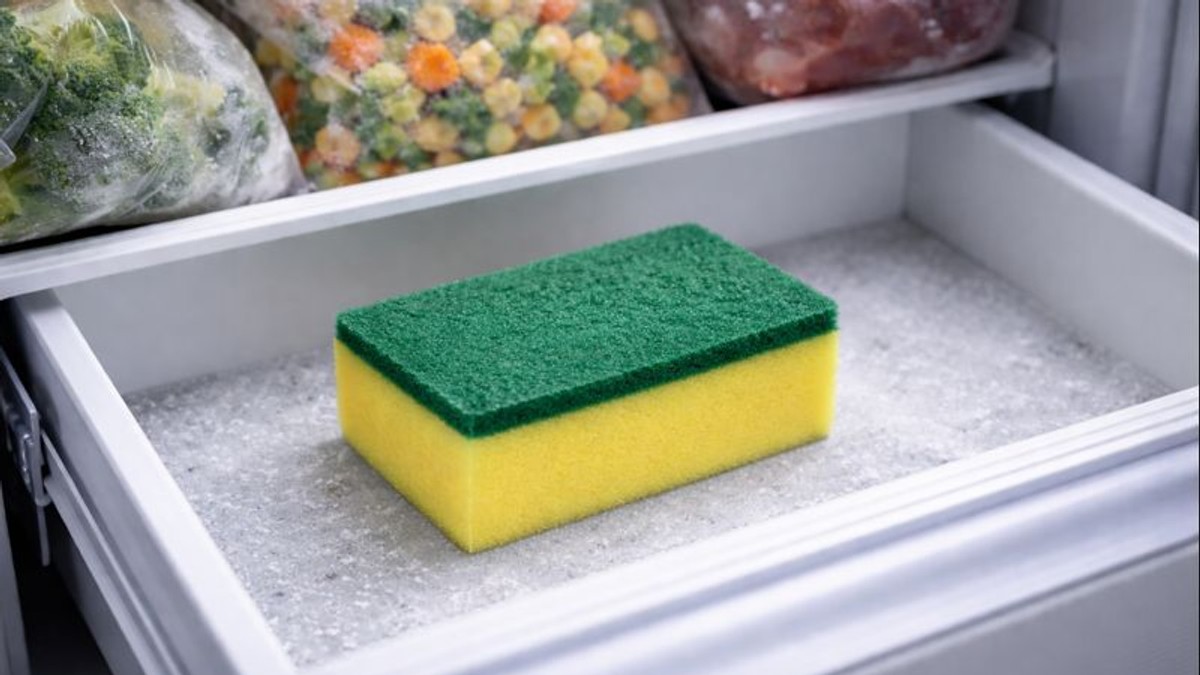 Zašto pametne domaćice drže sunđer za sudove u zamrzivaču