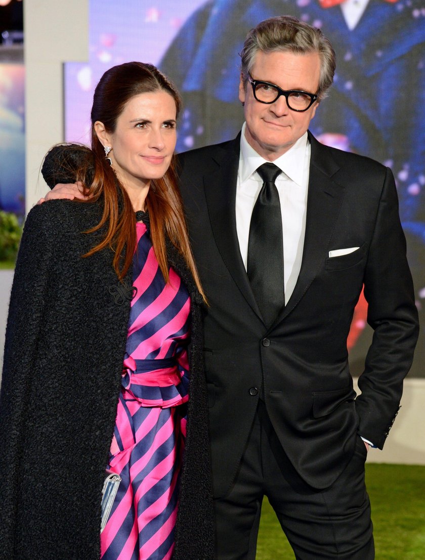 Colin Firth i Livia Giuggioli