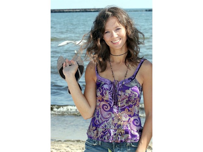 Dziewczęca Rusin w stylu boho w 2005 r