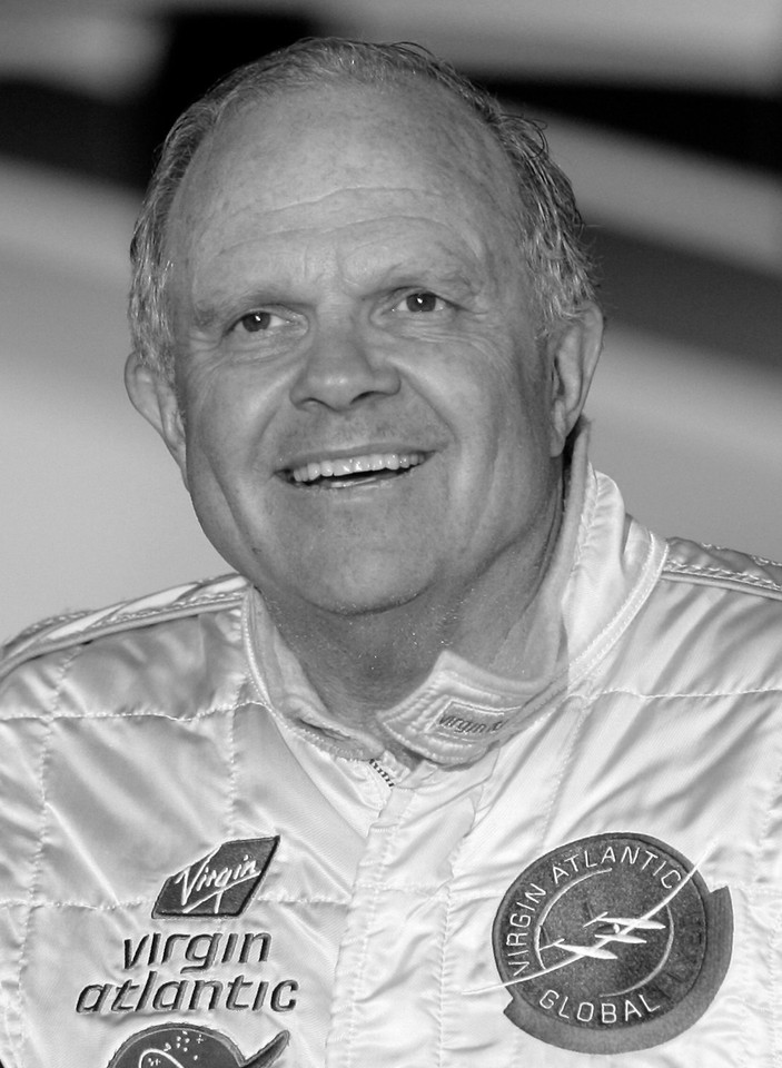 Steve Fossett BW