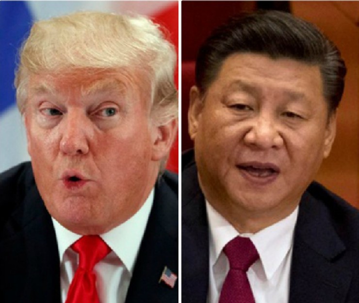 donald tramp si đinping