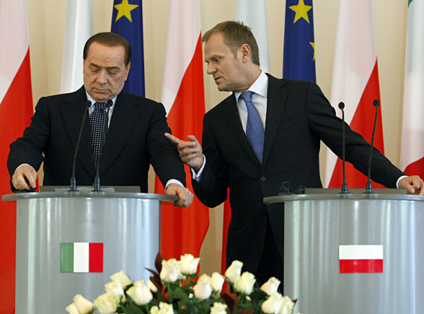 Tusk z Berlusconim potargują się o Buzka