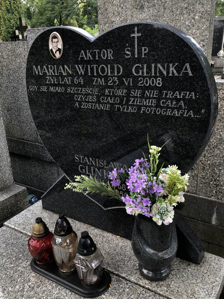 Grób Mariana Glinki na cmentarzu Bródnowskim w Warszawie