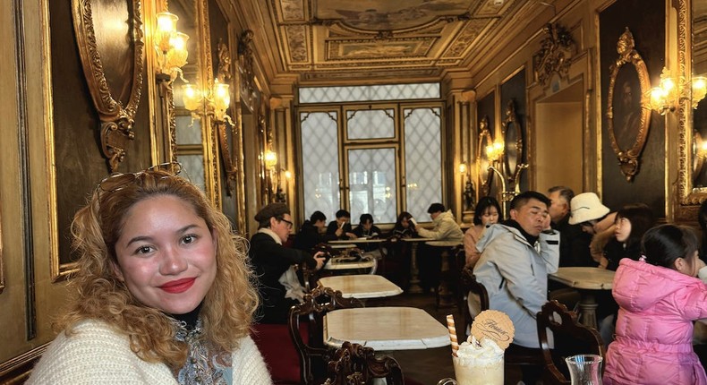 The author had a pricey brunch at Florian Caffe in Venice.Marielle Descalsota/Business Insider