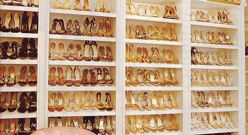 Mariah Carey's closet