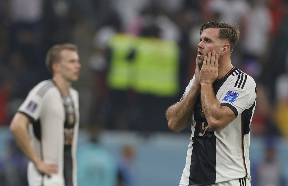 Reprezentacja Niemiec po meczu z Kostaryką