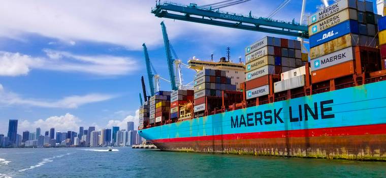 Przełom w transporcie morskim. Maersk wyposaży swoje okręty w nowy system smarowania