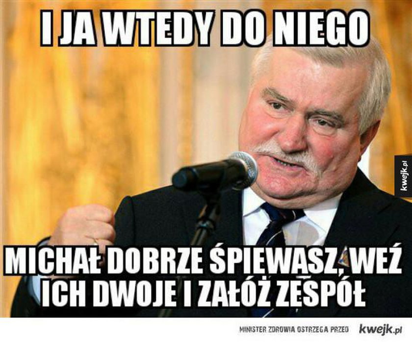 Wałęsa nowym królem memów