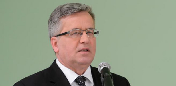 Prezydent Bronisław Komorowski