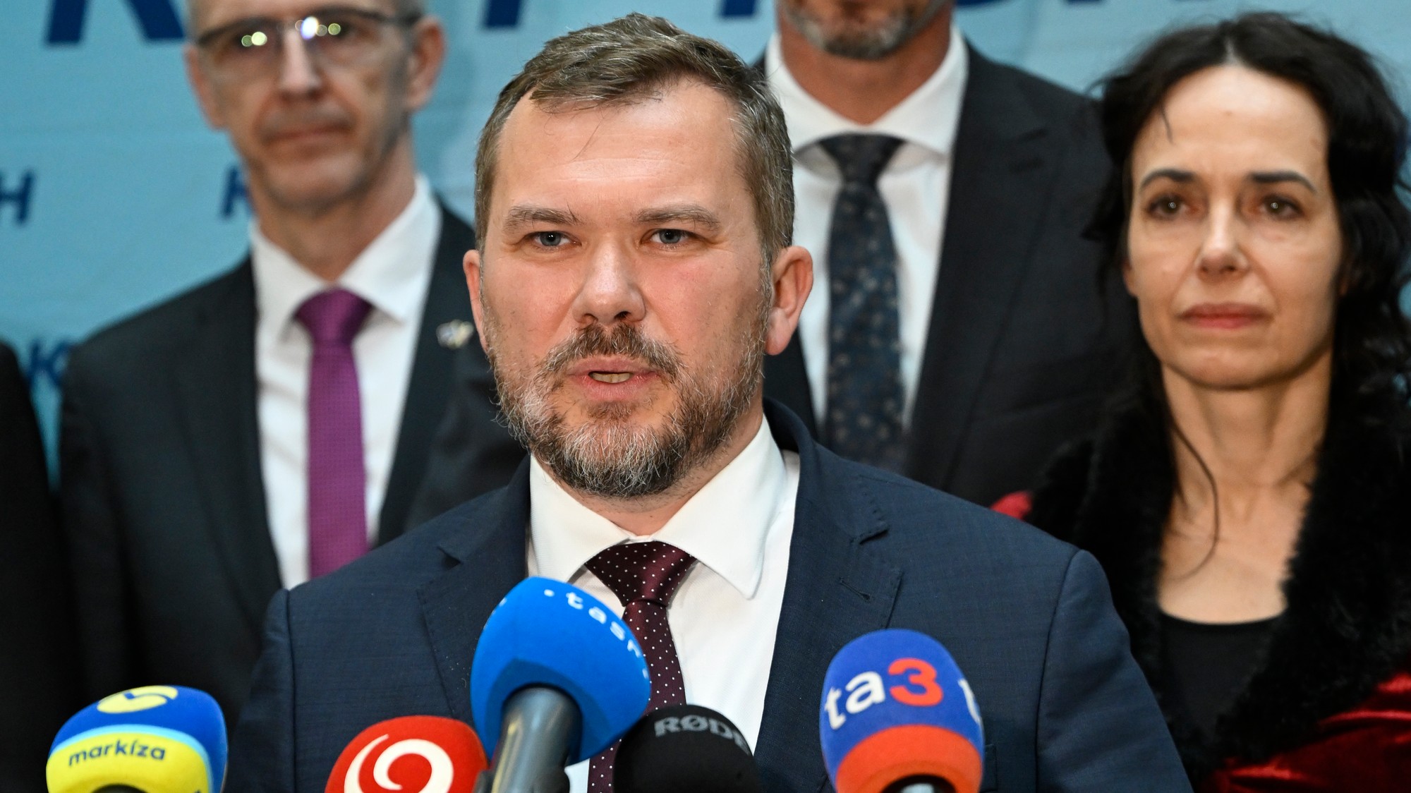 Podpredseda KDH Viliam Karas.