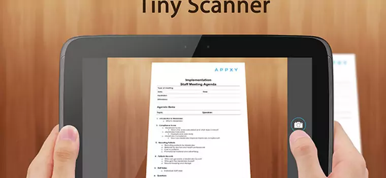 Tiny Scanner, czyli skanowanie bez skanera krok po kroku