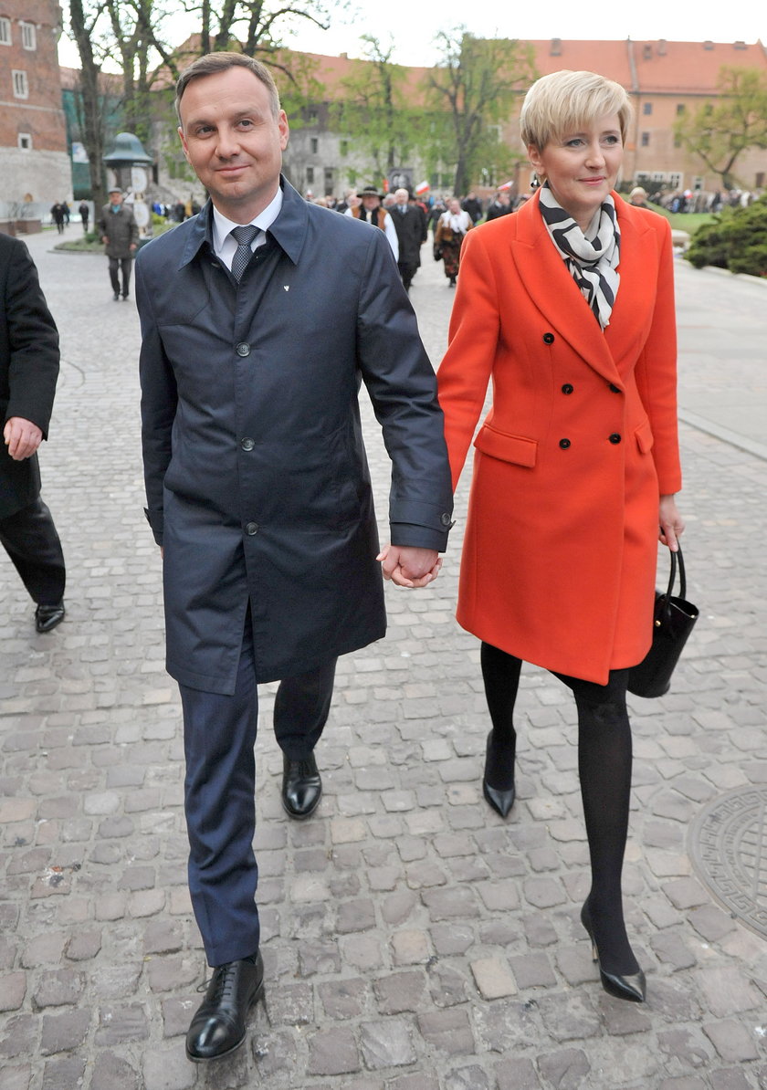 Andrzej Duda z żoną