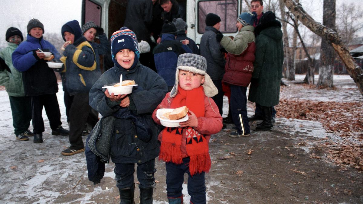 Rosja bieda dzieci