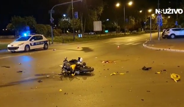 Novi Sad, nesreća, motor 