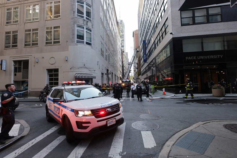 Co najmniej jedna ofiara śmiertelna zawalenia się parkingu w Nowym Jorku