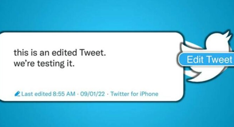 Twitter's edit button comes alive in 4 countries | Pulse Nigeria