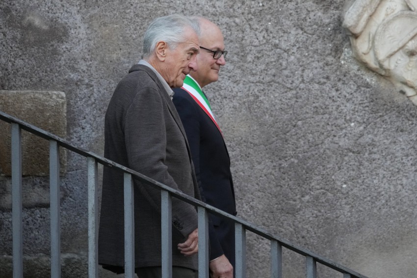 Gradonačelnik Rima uručio Robertu de Niru nagradu "Kapitolska vučica"