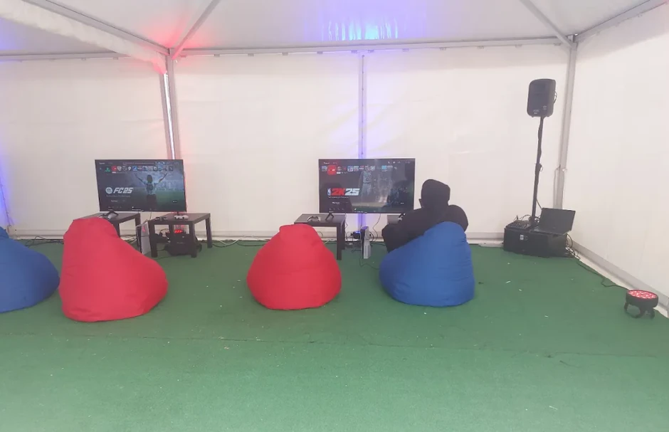 Šator sa "fun zonom"