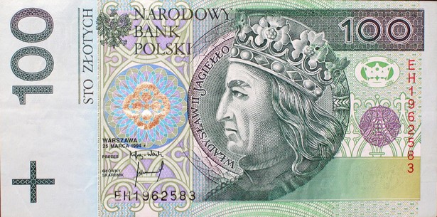 Złoty w trendzie spadkowym