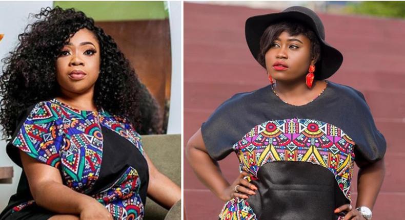 Moesha Boduong and Lydia Forson