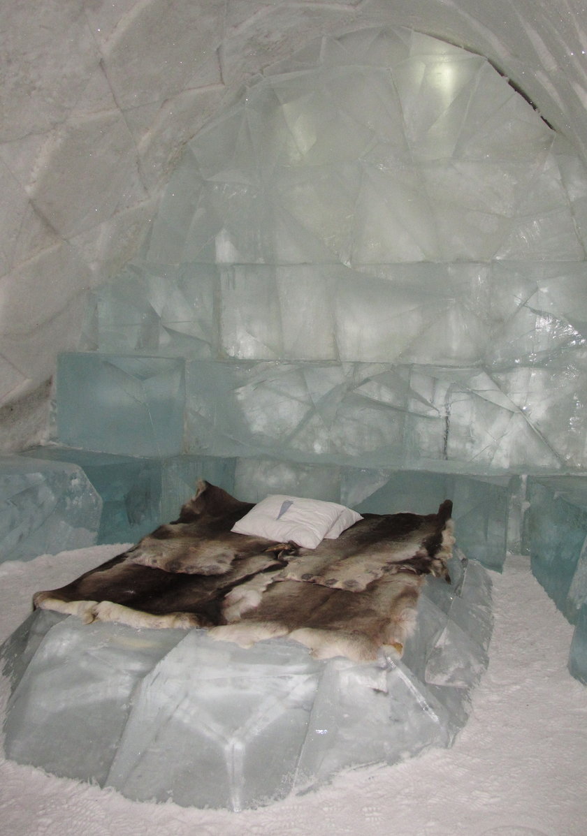 Ice Hotel w szwedzkiej części Laponii