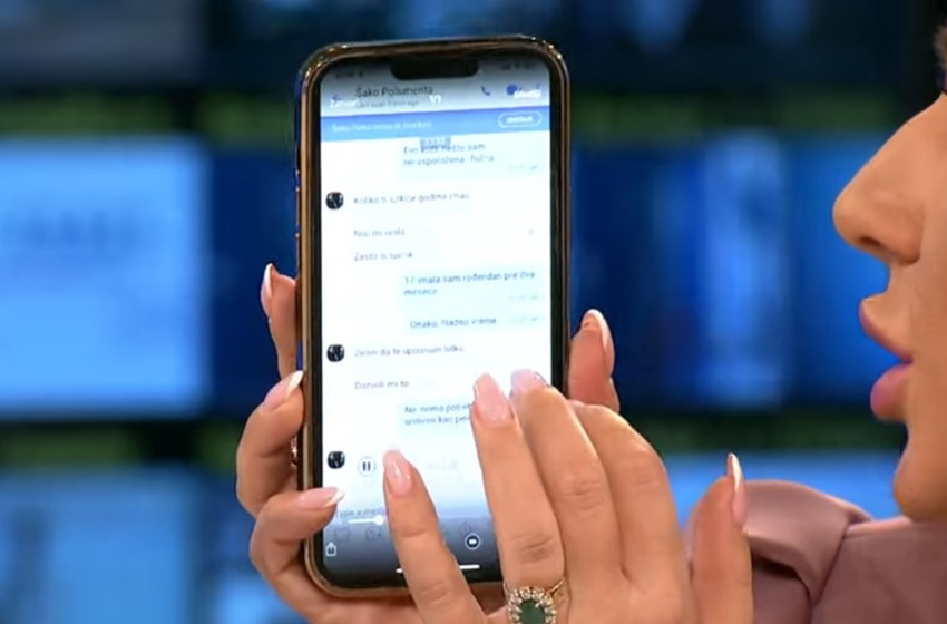 Prepiske Šako i maloletnica