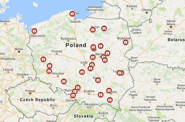 Odcinkowy pomiar prędkości w Polsce. Sprawdź wszystkie lokalizacje [INTERAKTYWNA MAPA]