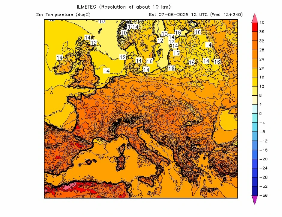 Delovi Vojvodine u "crvenom", temperatura će biti do čak 37 stepeni