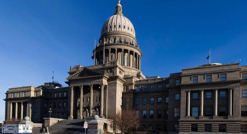 The Idaho Capitol building, Monday, Jan. 23, 2023, in Boise.Darin Oswald/Idaho Statesman/Tribune News Service via Getty Images