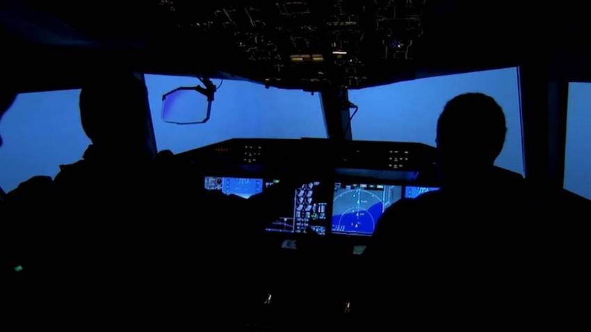 Pilot je odreagovao smireno