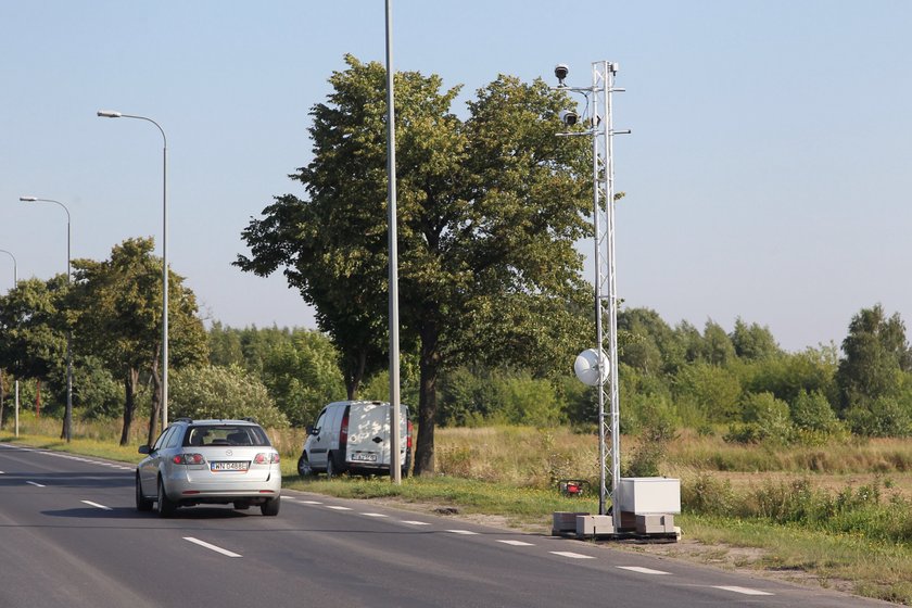 Odcinkowy pomiar prędkości w Warszawie