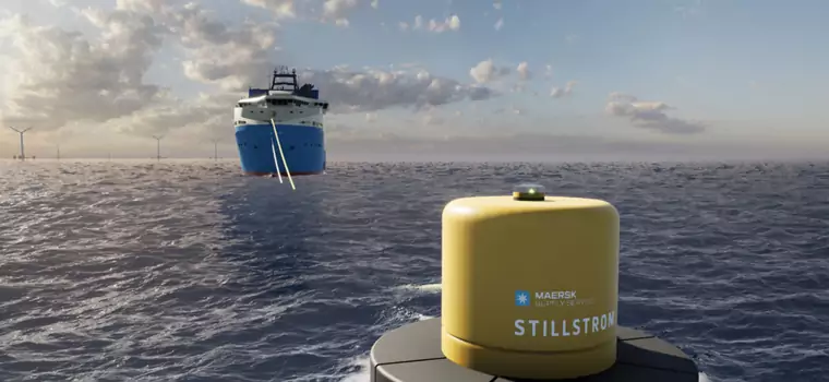 Nowy projekt Maersk – boje-ładowarki na środku morza