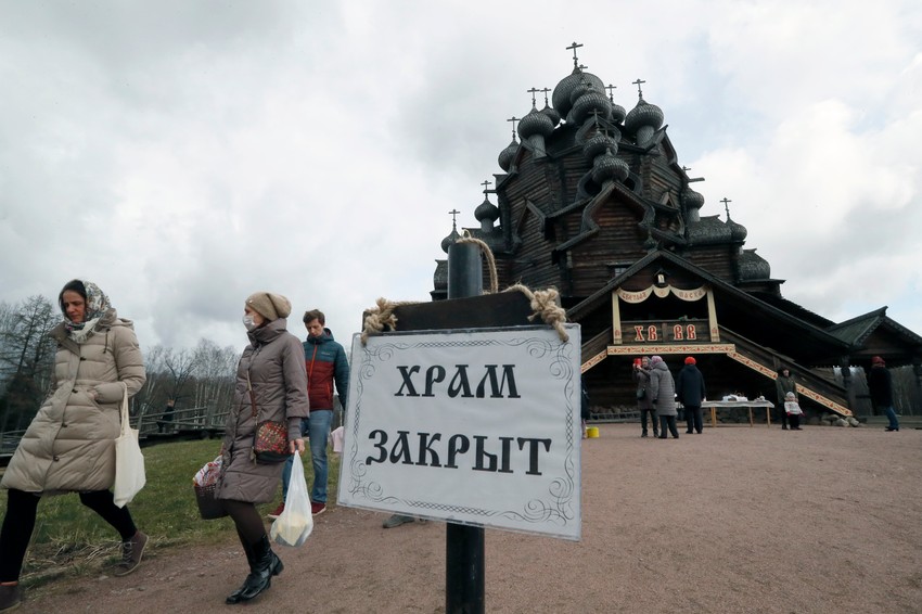 Zatvorena Crkva Majke Božje kod Sankt Peterburga